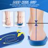 Bacophy Kids Orthotic Arch Support Shoe Insoles, Children Pu Cushioning Inserts, Shock Absorption Velvet Surfaces Deep Heel Cup Inner Sole for Flat Feet, Plantar Fasciitis, Feet Heel Pain Relief Blue view 3