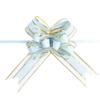 Booluee 20 Pieces Pull Bows, Beautiful Large Organza Pull Bows for Gift Wrapping Christmas Wedding Valentine's Day Present Decoration (Blue) view 1