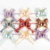 Booluee 20 Pieces Pull Bows, Beautiful Large Organza Pull Bows for Gift Wrapping Christmas Wedding Valentine's Day Present Decoration (Blue) view 4