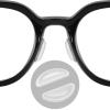 20 Pairs Eyeglass Nose Pads, Comfort Soft Silicone Glasses Nose Pad, Anti-Slip Heighten Air Chamber Glasses Grips for Eyeglasses and Sunglasses view 1