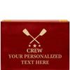 Crew Rosewood Humidor Gift, Customize with Your Own Text Engraving view 1