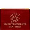 Crown Awards Great Job Holiday Rosewood Humidor Gift, Customize with Your Own Text Engraving view 1