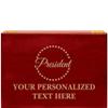 Crown Awards President Rosewood Humidor Gift, Customize with Your Own Text Engraving view 1