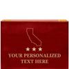 Crown Awards California Rosewood Humidor Gift, Customize with Your Own Text Engraving view 1