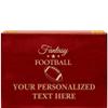 Crown Awards Fantasy Football Rosewood Humidor Gift Award, Customize with Your Own Text Engraving view 1