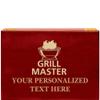 Crown Awards Grill Master Rosewood Humidor Gift, Customize with Your Own Text Engraving view 1