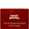 Crown Awards Fantasy Basketball Rosewood Humidor Gift, Customize with Your Own Text Engraving view 1