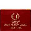 Crown Awards Golf Longest Drive Female Rosewood Humidor Gift, Customize with Your Own Text Engraving Prime view 1