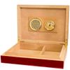 Crown Awards 7 Years of Service Rosewood Humidor Gift, Customize with Your Own Text Engraving view 2