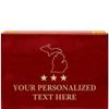 Crown Awards Michigan Rosewood Humidor Gift, Customize with Your Own Text Engraving view 1