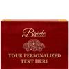 Crown Awards Bride Rosewood Humidor Gift, Customize with Your Own Text Engraving Prime view 1