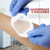 Transparent Film Dressing 2.3" x 2.75" (100 Pack)  Waterproof Adhesive Wound Bandages for Post-Surgical Shower, IV Shield, Tattoo Aftercare, Clear Breathable Dressing Patches by HEALQU view 4