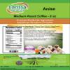 Anise Medium Roast Coffee (Gourmet, Naturally Flavored, Whole Coffee Beans) (8 oz, ZIN: 546605) view 2