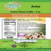Anise French Roast Coffee (Gourmet, Naturally Flavored, Whole Coffee Beans) (4 oz, ZIN: 546601) view 2