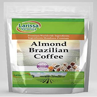 Almond Brazilian Coffee (Gourmet, Naturally Flavored, Whole Coffee Beans) (8 oz, ZIN: 546375)