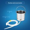 Smokitcen Coffee Enema Bucket Kit Stainless Steel 2 Quart Capacity for Cleansing Detox Enemas view 2