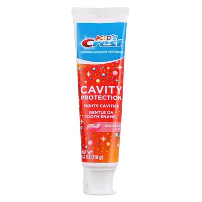 Crest Kid's Toothpaste Cavity Protection Gel Formula, Bubblegum, 4.2 Ounce - 6 Pack