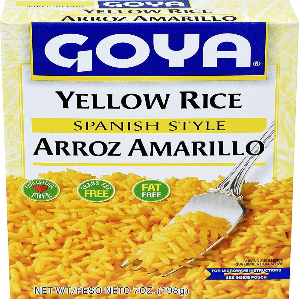 Goya Foods Yellow Rice Mix, Spanish Style, 7oz, 12PK