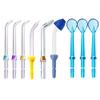 9pcs Replacement Classic Jet Tips Replacement Nasal Wash Tips Replacement Orthodontic Tips Replacement Periodontal/Pocket Tips Compatible with Waterpik Water Flossers and Other Brand Oral Irrigators view 1
