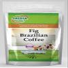 Fig Brazilian Coffee (Gourmet, Naturally Flavored, Whole Coffee Beans) (8 oz, ZIN: 551731) - 2 Pack view 1