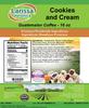 Cookies and Cream Guatemalan Coffee (Gourmet, Naturally Flavored, Whole Coffee Beans) (16 oz, ZIN: 550408) view 3