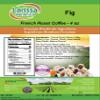 Fig French Roast Coffee (Gourmet, Naturally Flavored, Whole Coffee Beans) (4 oz, ZIN: 551697) view 2