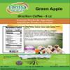 Green Apple Brazilian Coffee (Gourmet, Naturally Flavored, Whole Coffee Beans) (8 oz, ZIN: 552407) view 2