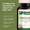 Standard Process Multizyme - Pancreatic Enzyme Supplement to Support The Breakdown of Proteins, Carbohydrates & Fats - Digestive Support - Gluten-Free, Non-Dairy & Non-Soy - 150 Capsules view 4