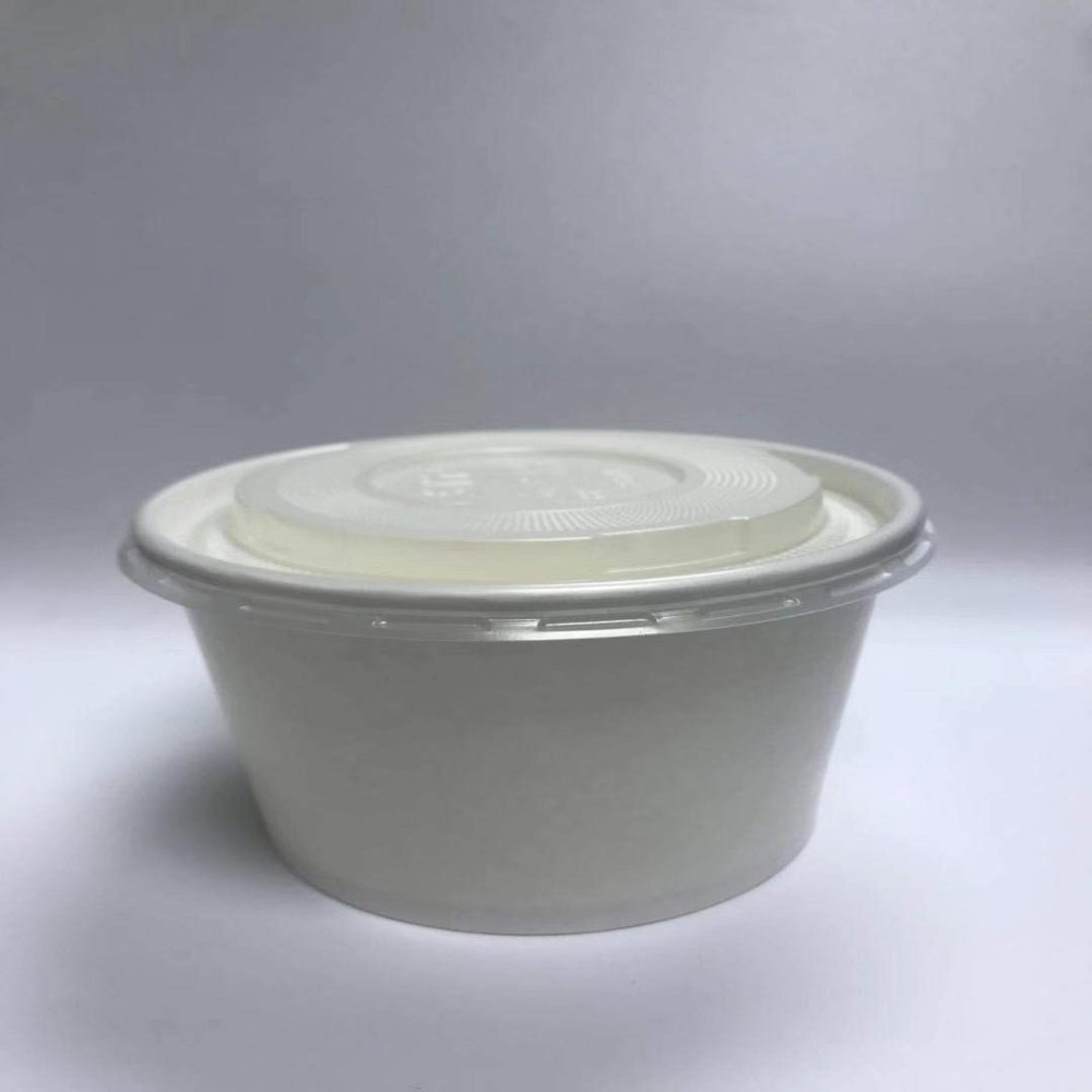 STI TogoTainer | 50/Packs 850ml Round Paper Cups Deli Soup Bowls Hot Cold Ice Cream Cup With Lid Disposable Togo Containers