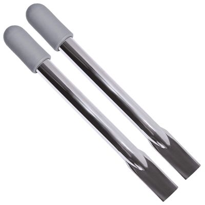 Rehabilitation Advantage 6 Inch Premium Wheelchair Brake Lock Handle Extensions. Package Contains Two Six Inch Extenders. Durable Construction. Easy Installation. 2 Pack