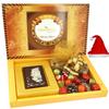 Ghasitaram Gifts Christmas Gifts Big Box of Christmas Chocolate Bar, Plum Cake and Christmas Decor view 4