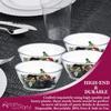 Elegant Disposable Plastic Bowls 240 Pcs - 5 oz Heavy Duty Fancy Round Clear Salad Soup Bowls  Dessert Bowls Party Set For Wedding, Christmas, Thanksgiving, Birthday & All Occasions view 4