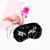 6 Pcs Glitter Mermaid Sequins Sleep Sleeping Eye Mask Elastic Eye Cover Shade Blindfold Women Teens Girls view 3