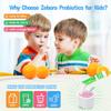 ZEBORA Kids Probiotic & Prebiotics Powder Age 3+ Support Children's Digestive & Immune System with Natural Source, Promotes Constipation Relief, Non-GMO, Gluten-Free, 30 Packets with 5 Billion CFUs view 3