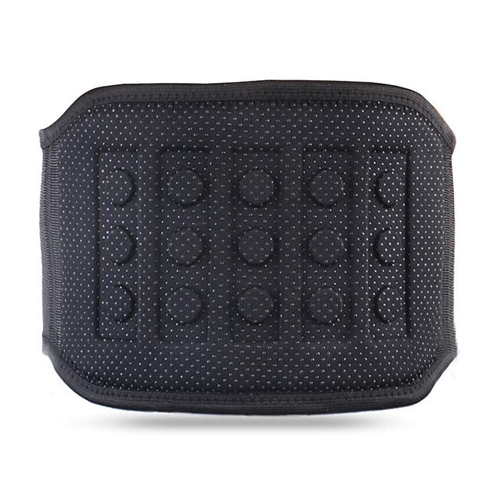 ZFF Lumbar Brace Magnetic Therapy Adjustable Double Pull Lower Back Support Pain Relief for Sport Or Work Related Back Pain (Size : L)