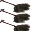3-Pack Ostrich Feather Dusters, 14.5-inch with Wooden Handle for Gentle Cleaning (36 cm) view 2