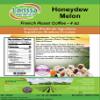 Honeydew Melon French Roast Coffee (Gourmet, Naturally Flavored, Whole Coffee Beans) (4 oz, ZIN: 552945) view 2
