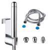 Shower Douche Enema Kit with Hook up, Colon Nozzle Cleaner System with 59 inch Shower Hose and 3 Heads for Men Women Cleaning view 1