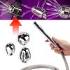 Shower Douche Enema Kit with Hook up, Colon Nozzle Cleaner System with 59 inch Shower Hose and 3 Heads for Men Women Cleaning view 4