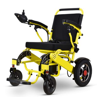 Lightweight Foldable Electric Wheelchair Scooter Aviation Travel Safe Electric Wheelchair for Adults