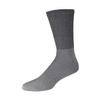 Big and Tall Diabetic Cotton Neuropathy Crew Socks, King Size Mens Athletic Crew Socks (13-16, Black/Gray/White) - 3 pairs view 4