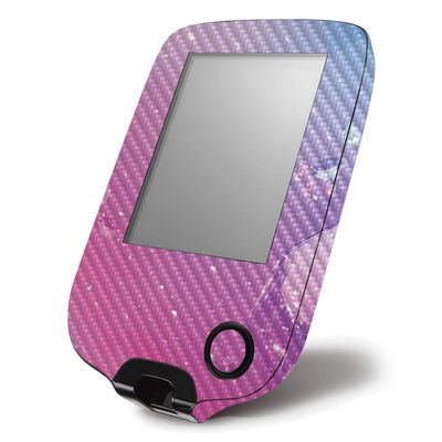 MightySkins Carbon Fiber Skin for Abbott Freestyle Libre 1 & 2 - Pink Diamond | Protective, Durable Textured Carbon Fiber Finish | Easy to Apply, Remove, and Change Styles | Made in The USA