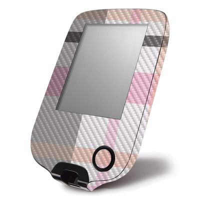 MightySkins Carbon Fiber Skin for Abbott Freestyle Libre 1 & 2 - Plaid | Protective, Durable Textured Carbon Fiber Finish | Easy to Apply, Remove, and Change Styles | Made in The USA