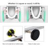 Toilet Safety Frame,Bathroom Safety Rail,Elderly Disabled Accessible Toilets and Assist Handrail Grab Bar,Adjustable Assembly for Seniors view 3