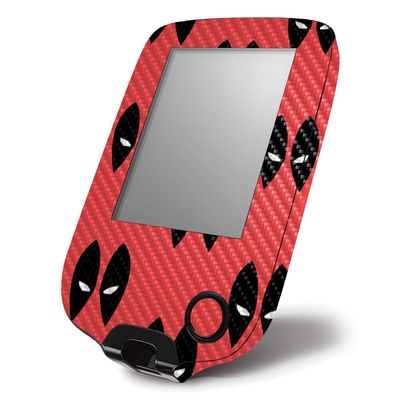 MightySkins Carbon Fiber Skin for Abbott Freestyle Libre 1 & 2 - Dead Eyes Pool | Protective, Durable Textured Carbon Fiber Finish | Easy to Apply, Remove, and Change Styles | Made in The USA