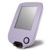 MightySkins Carbon Fiber Skin for Abbott Freestyle Libre 1 & 2 - Solid Lilac | Protective, Durable Textured Carbon Fiber Finish | Easy to Apply, Remove, and Change Styles | Made in The USA view 1