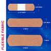 Band-Aid Brand Flexible Fabric Adhesive Bandages for Wound Care & First Aid, Assorted Sizes, 100 ct, Pack of 10 (1000 Count) (1000 Count) view 4