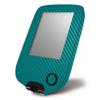 MightySkins Carbon Fiber Skin for Abbott Freestyle Libre 1 & 2 - Solid Teal | Protective, Durable Textured Carbon Fiber Finish | Easy to Apply, Remove, and Change Styles | Made in The USA view 1