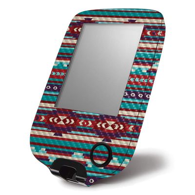 MightySkins Carbon Fiber Skin for Abbott Freestyle Libre 1 & 2 - Southwest Stripes | Protective, Durable Textured Carbon Fiber Finish | Easy to Apply, Remove, and Change Styles | Made in The USA