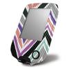 MightySkins Carbon Fiber Skin for Abbott Freestyle Libre 1 & 2 - Colorful Chevron | Protective, Durable Textured Carbon Fiber Finish | Easy to Apply, Remove, and Change Styles | Made in The USA view 1
